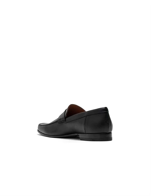 Morris Road Mocc Slip On Black Calf 2 Morris Road Mocc Slip On Black Calf - Image 2