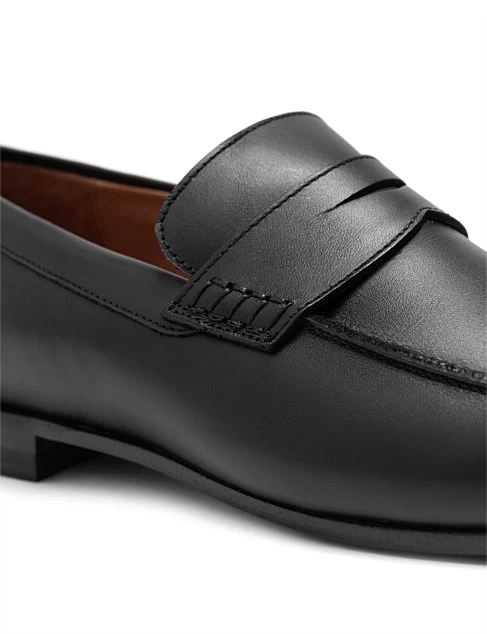 Morris Road Mocc Slip On Black Calf 6 Morris Road Mocc Slip On Black Calf - Image 6