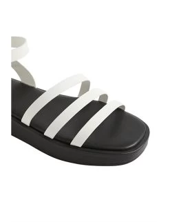 3 STRAP FLATFORM SANDAL -Shoe Store 2433608 21802349 8847587