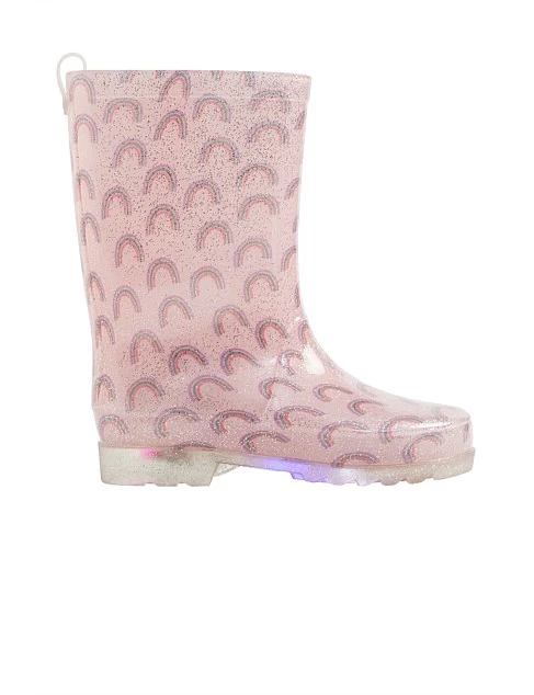 RAINBOW LIGHT UP GUMBOOT 1 RAINBOW LIGHT UP GUMBOOT