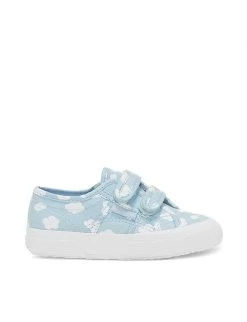 Superga 2750 KIDS STRAPS CLOUDS PRINT SNEAKER