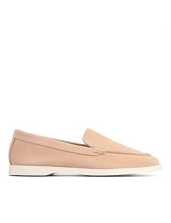 Beacon Vintage Pink Suede Flat Loafer