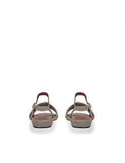 Kurt Geiger London MINI KENSINGTON FLAT SANDAL (Girls 28-31) -Shoe Store 2513521 22169659 10252604