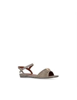 Kurt Geiger London MINI KENSINGTON FLAT SANDAL (Girls 28-31) -Shoe Store 2513521 22169659 10252605