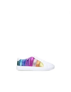 Kurt Geiger London 720 MINI LANE STRIPE SNEAKER Girls 28-31)