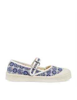 Gucci Children's Double G Ballet Flat