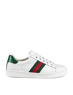 Gucci Children's Ace Leather Sneaker