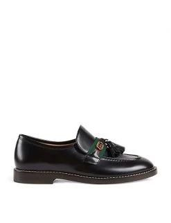 Gucci Children's Loafer With Web