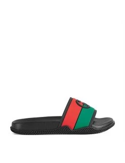 Gucci Children's Interlocking G Slide Sandal
